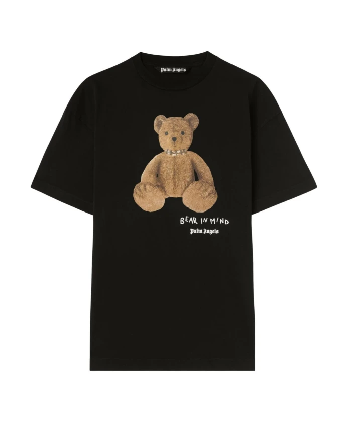 Футболки с принтом «Медведь» и слоганом Palm Angels, черный
Футболки с принтом «Медведь» и слоганом Palm Angels, черный