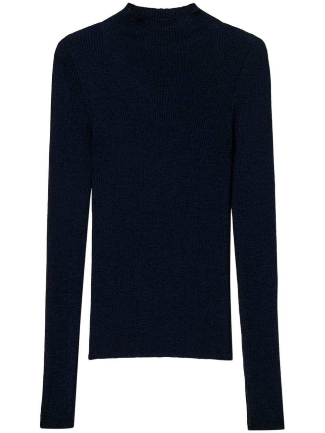 Бесшовный свитер TWINSET с высоким воротом, черный
Бесшовный свитер TWINSET с высоким воротом, черный