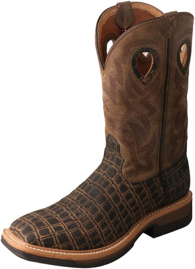 Ботинки Twisted X Men's 12 Western, Caiman Print & Bomber
Ботинки Twisted X Men's 12 Western, Caiman Print & Bomber