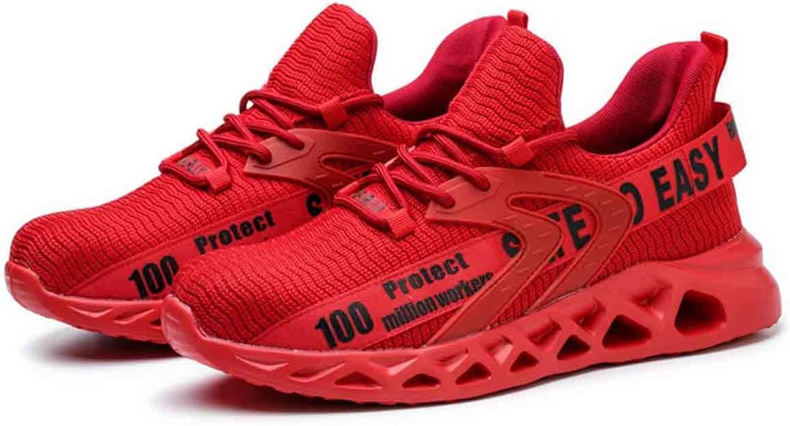 Защитные туфли для мужчин и женщин, стойкие к раздавливанию и проколам, страховые туфли, противоскользящая обувь с стальным носком, дышащие легкие кроссовки для приключений (синие, 9.5) Hancha
Защитные туфли для мужчин и женщин, стойкие к раздавливанию и проколам, страховые туфли, противоскользящая обувь с стальным носком, дышащие легкие кроссовки для приключений (синие, 9.5) Hancha