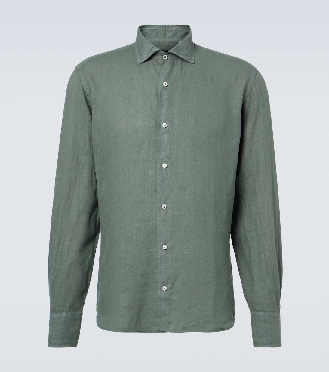 Никель льняная рубашка Fedeli, хаки
Никель льняная рубашка Fedeli, хаки