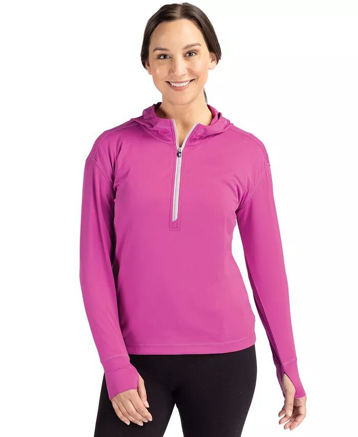 Женская толстовка с капюшоном Daybreak Eco Recycled Half Zip Cutter & Buck, фиолетовый
Женская толстовка с капюшоном Daybreak Eco Recycled Half Zip Cutter & Buck, фиолетовый