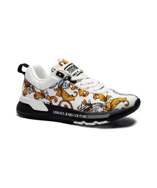 Кроссовки с динамической подошвой Versace Jeans Couture, белый
Кроссовки с динамической подошвой Versace Jeans Couture, белый