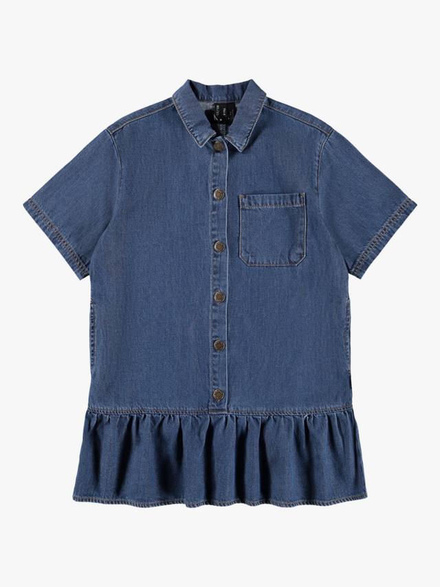 Детское платье Celise с пуговицами из денима Molo, Blue Vintage
Детское платье Celise с пуговицами из денима Molo, Blue Vintage