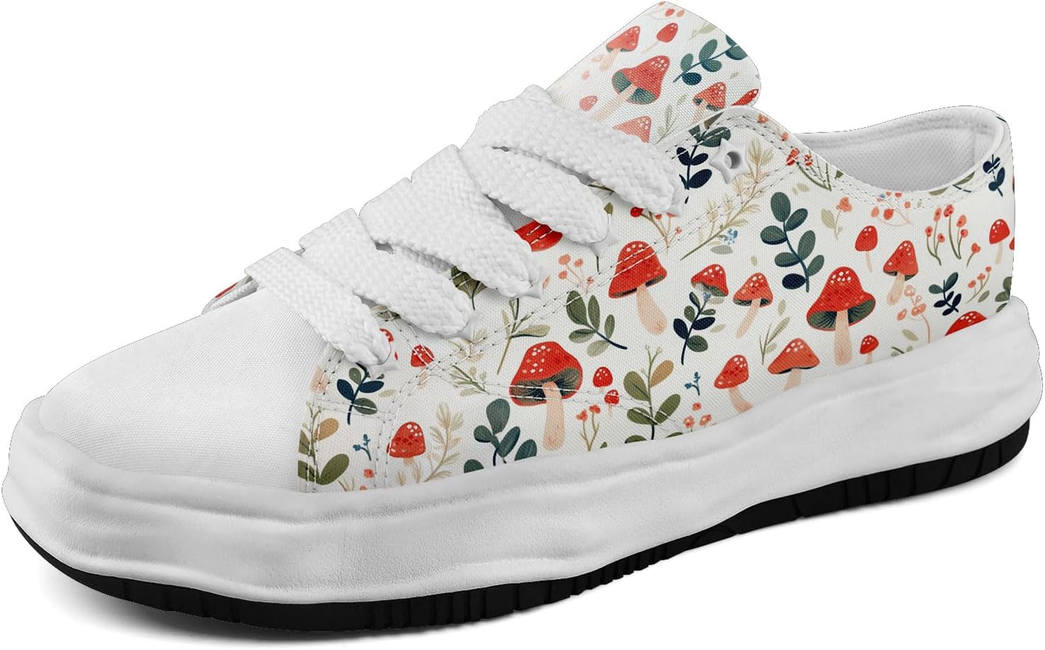 Кеды AWSOLE с грибным цветочным принтом на холщовой основе для женщин и мужчин, низкие модные шнурованные кроссовки для прогулок, повседневная обувь на весну и лето, белый/красный/зеленый/бежевый
Кеды AWSOLE с грибным цветочным принтом на холщовой основе для женщин и мужчин, низкие модные шнурованные кроссовки для прогулок, повседневная обувь на весну и лето, белый/красный/зеленый/бежевый
