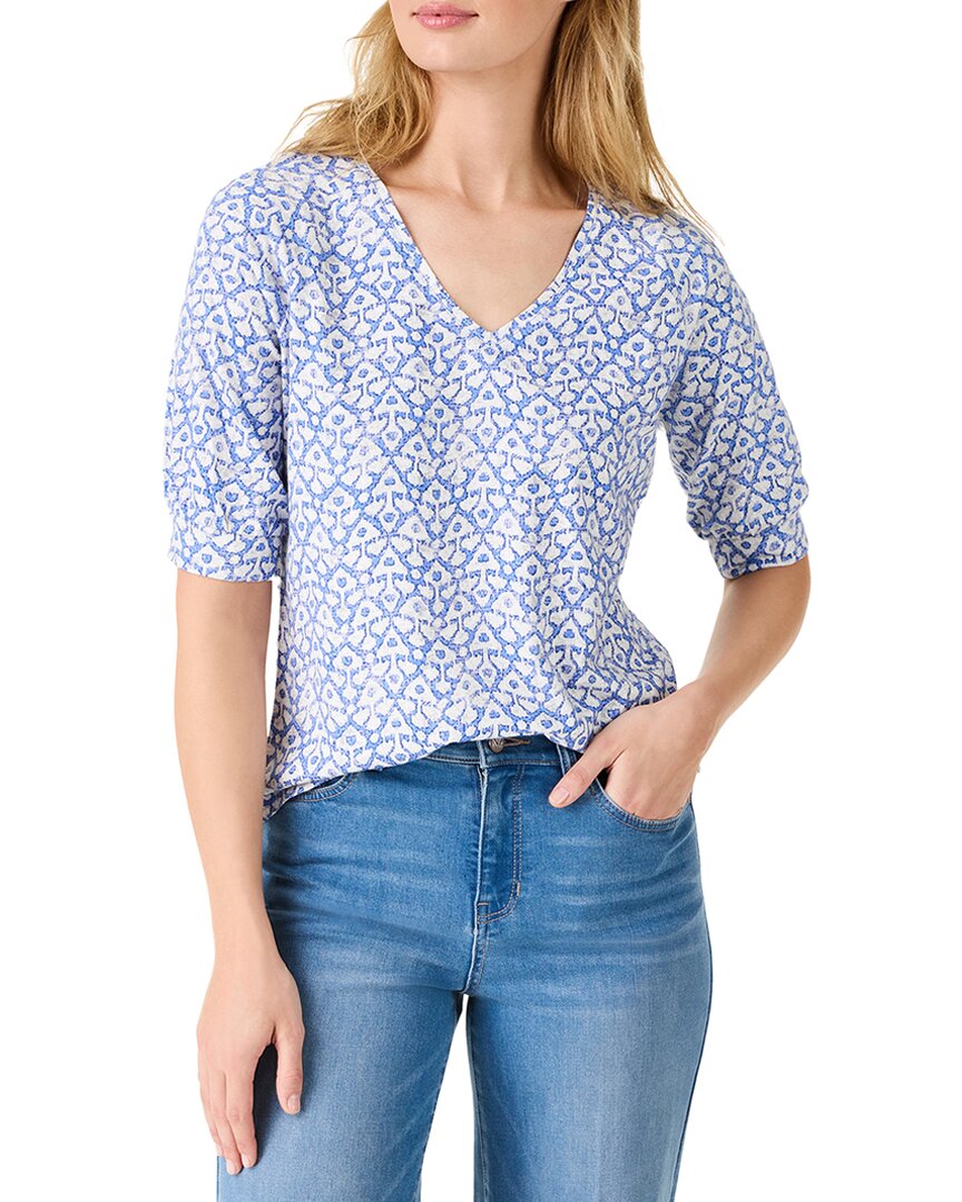 Футболка NIC+ZOE Dotty Ikat с рукавами до локтя и V-образным вырезом Nic + Zoe, синий
Футболка NIC+ZOE Dotty Ikat с рукавами до локтя и V-образным вырезом Nic + Zoe, синий