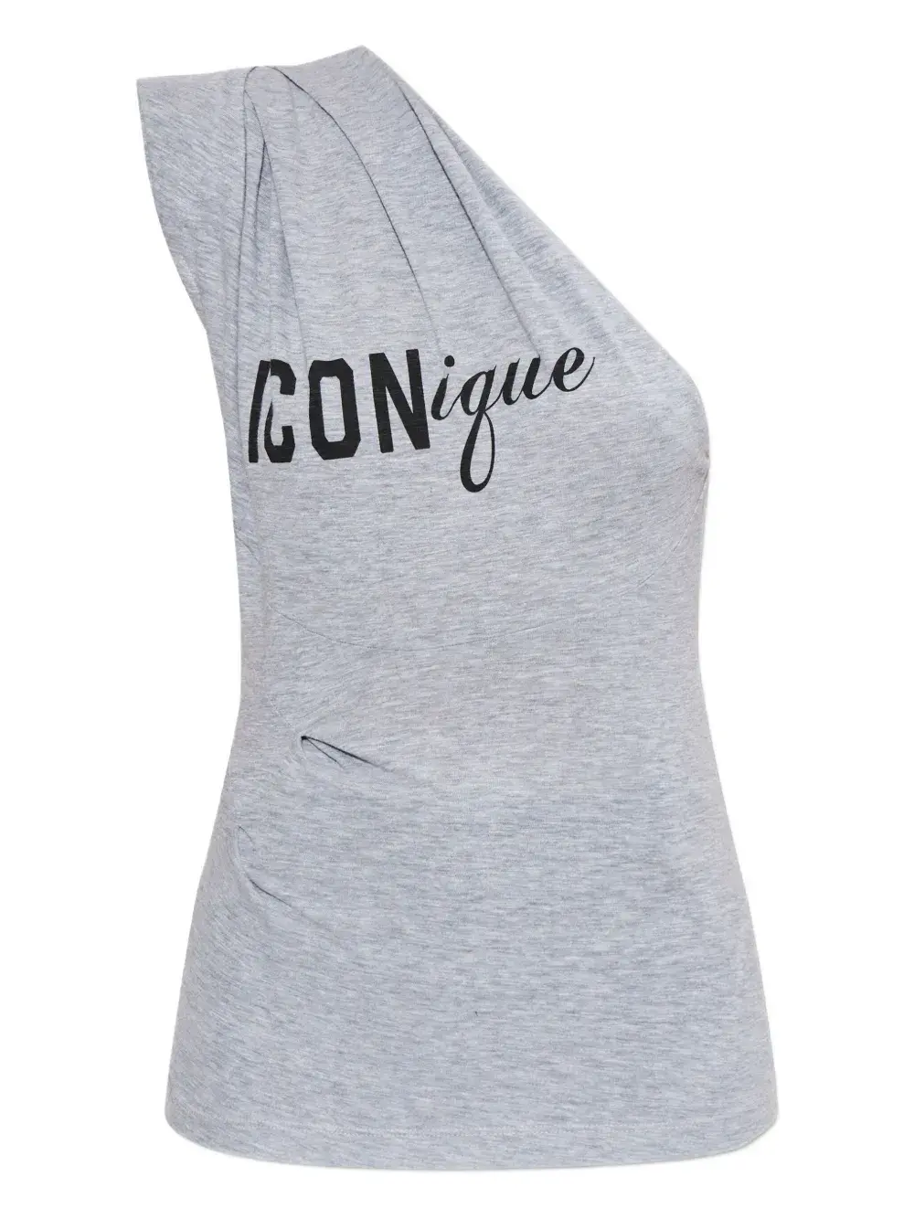 Топ на одно плечо с графическим принтом Dsquared2, серый
Топ на одно плечо с графическим принтом Dsquared2, серый