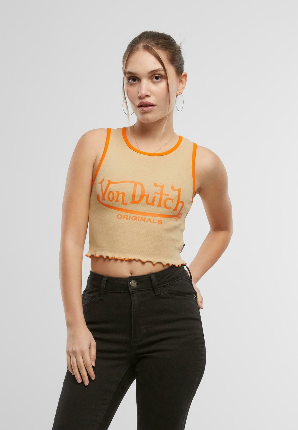Топ ASHLEY Von Dutch, бежевый
Топ ASHLEY Von Dutch, бежевый