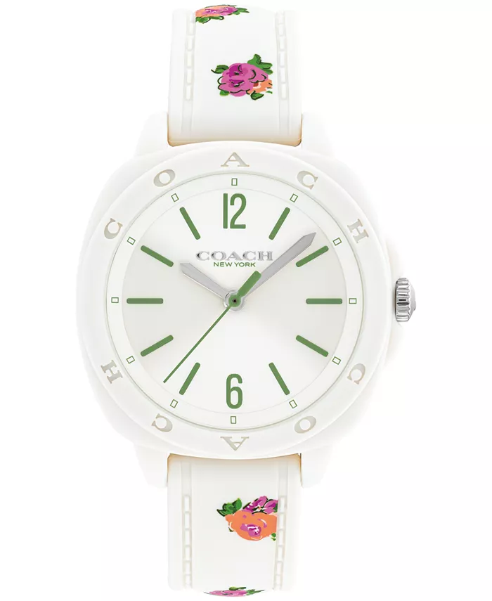 Женские часы Kitt Chalk с силиконовым ремешком, 35.4 мм COACH
Женские часы Kitt Chalk с силиконовым ремешком, 35.4 мм COACH