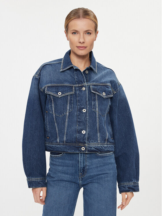 Джинсовая куртка свободного кроя Pepe Jeans, синий
Джинсовая куртка свободного кроя Pepe Jeans, синий