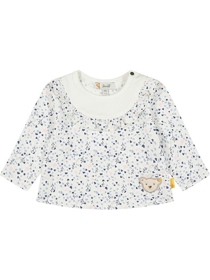 Рубашка с длинным рукавом Steiff, белый
Рубашка с длинным рукавом Steiff, белый