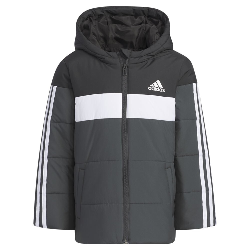 Детская куртка Adidas Padded, черный/серый
Детская куртка Adidas Padded, черный/серый