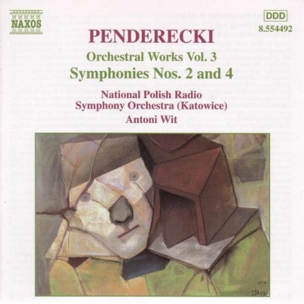 Диск CD Orchestral Works-Vol. 3 - Krzysztof Penderecki, Antoni Wit, The National Polish Symphony Orchestra in Katowice
Диск CD Orchestral Works-Vol. 3 - Krzysztof Penderecki, Antoni Wit, The National Polish Symphony Orchestra in Katowice