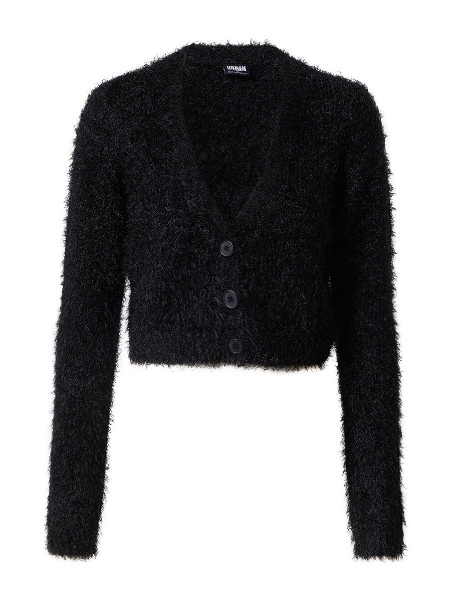 Вязаный кардиган Urban Classics, черный
Вязаный кардиган Urban Classics, черный