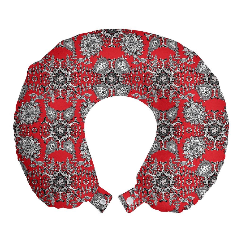 ABAKUHAUS Red Mandala Дорожная подушка для шеи, Paisley Doodle, Пенопластовые дорожные принадлежности для самолета и автомобиля, 30x30 см, Алый Белый Черный
ABAKUHAUS Red Mandala Дорожная подушка для шеи, Paisley Doodle, Пенопластовые дорожные принадлежности для самолета и автомобиля, 30x30 см, Алый Белый Черный