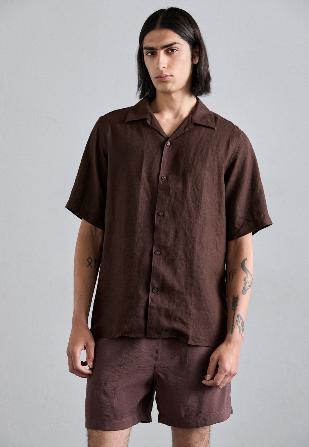 Рубашка JULIO NN.07, коричневый
Рубашка JULIO NN.07, коричневый