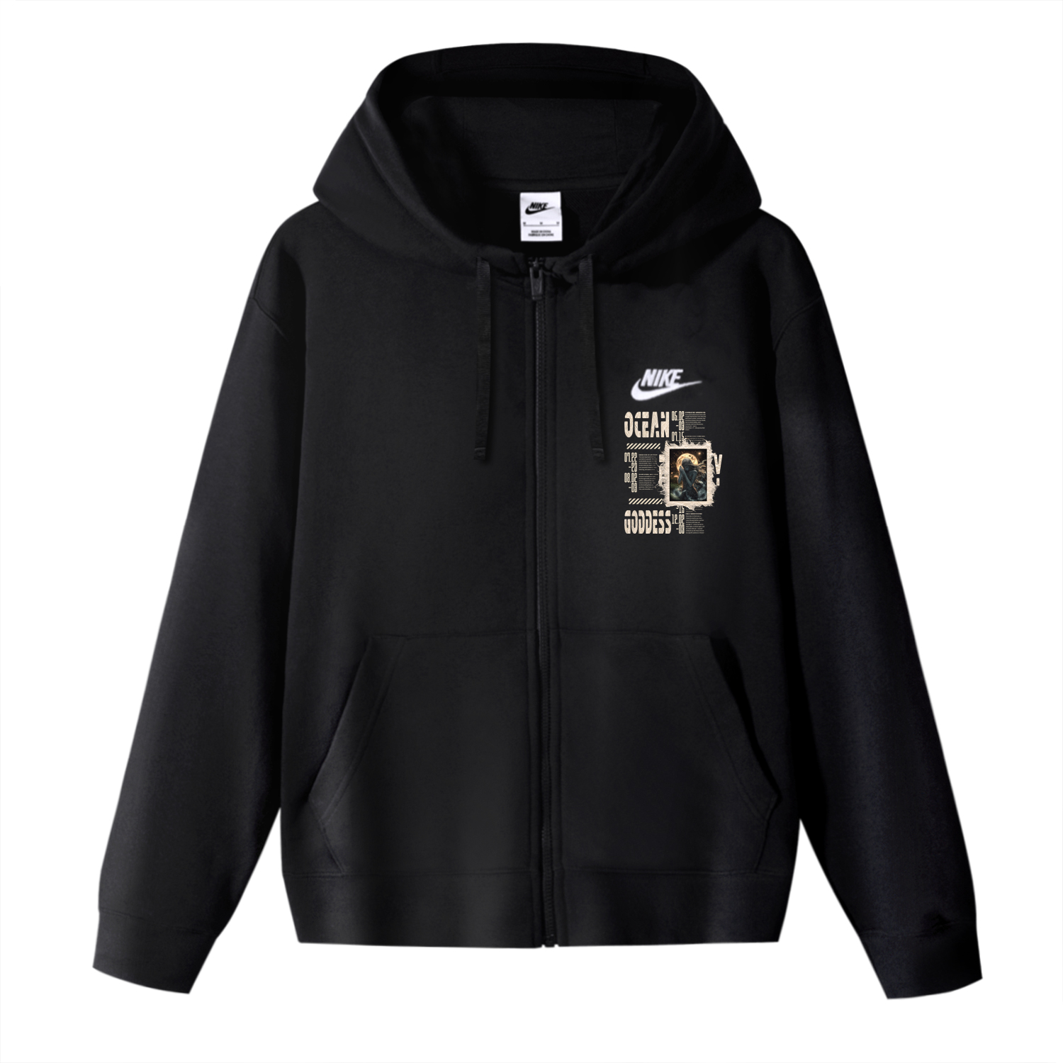 Nike Куртка унисекс черная, Black
Nike Куртка унисекс черная, Black