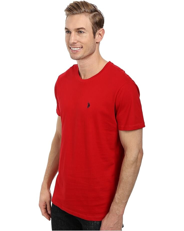 Футболка U.S. POLO ASSN. Crew Neck Small Pony T-Shirt, цвет Engine Red
Футболка U.S. POLO ASSN. Crew Neck Small Pony T-Shirt, цвет Engine Red