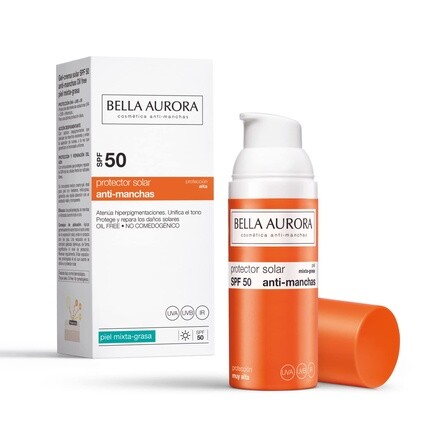 Солнечный гель Spf 50 для комбинированной и жирной кожи с антипятнистыми свойствами, Bella Aurora
Солнечный гель Spf 50 для комбинированной и жирной кожи с антипятнистыми свойствами, Bella Aurora