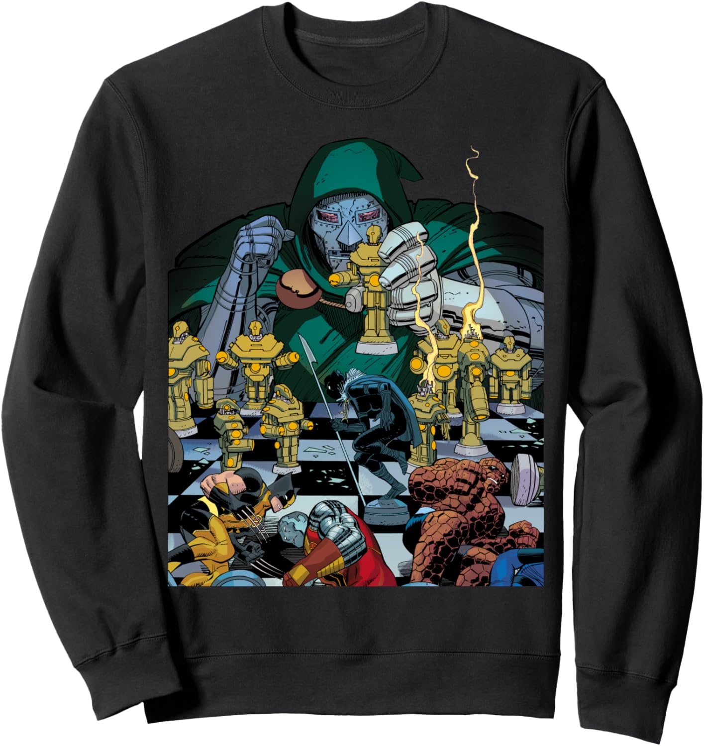 Толстовка с обложкой комикса Marvel Dr Doom Doom War #3, черная, Черный, Толстовка с обложкой комикса Marvel Dr Doom Doom War #3, черная
Толстовка с обложкой комикса Marvel Dr Doom Doom War #3, черная, Черный, Толстовка с обложкой комикса Marvel Dr Doom Doom War #3, черная