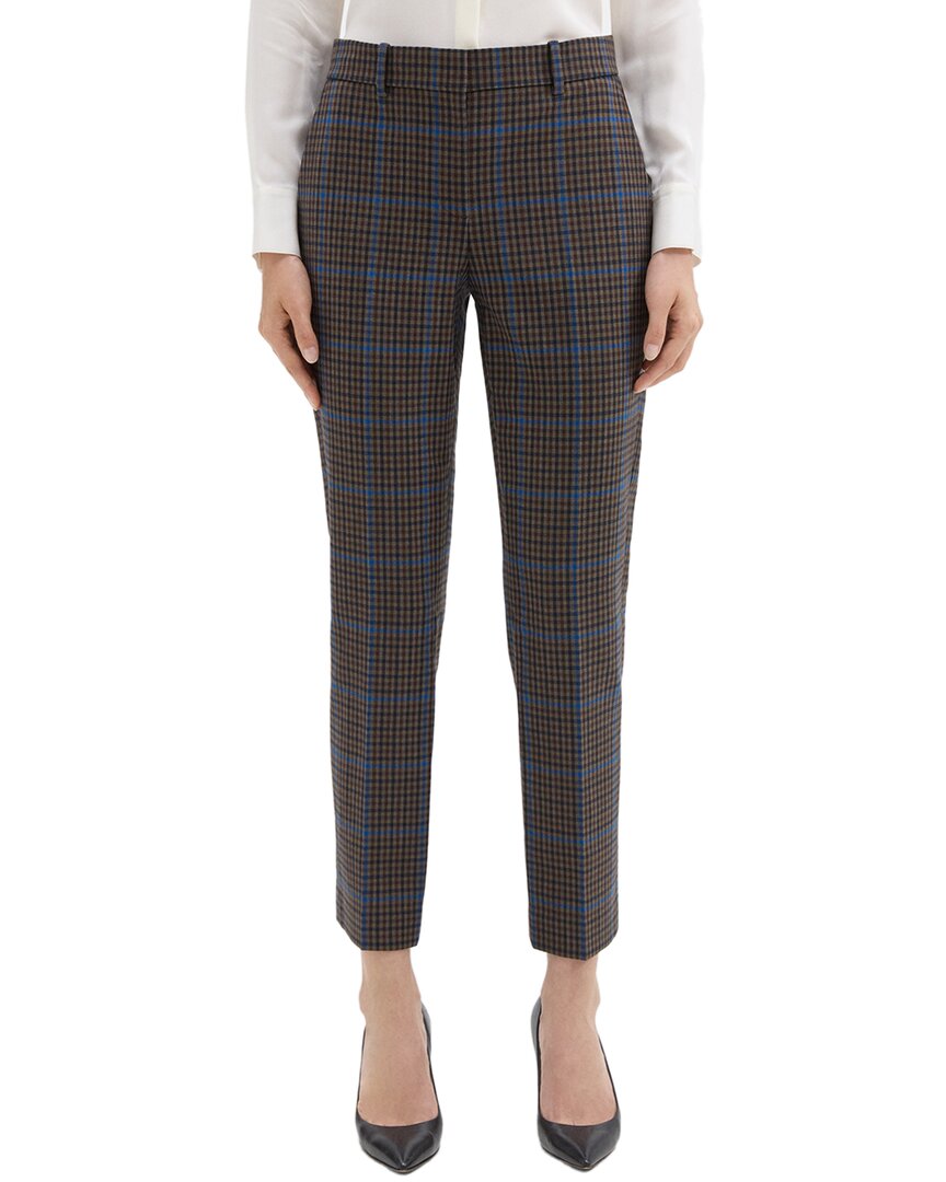 Трикотажные брюки Theory Testra из шерстяной смеси, коричневый
Трикотажные брюки Theory Testra из шерстяной смеси, коричневый