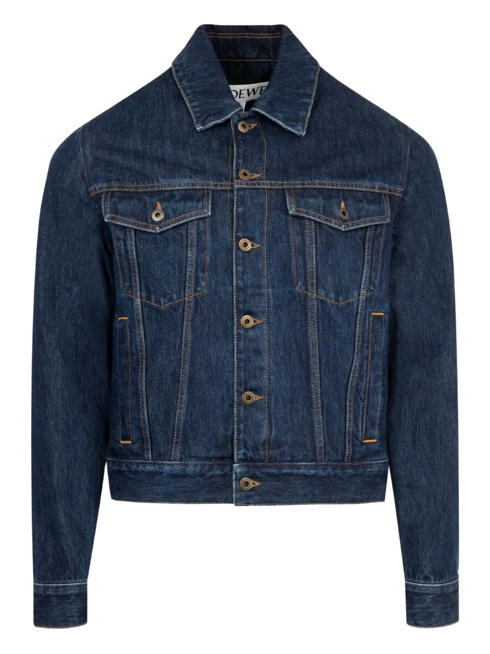 Джинсовая куртка-гибрид с кожаными вставками LOEWE, синий
Джинсовая куртка-гибрид с кожаными вставками LOEWE, синий