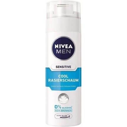 NIVEA Men Sensitive охлаждающая пена для бритья 200 мл
NIVEA Men Sensitive охлаждающая пена для бритья 200 мл