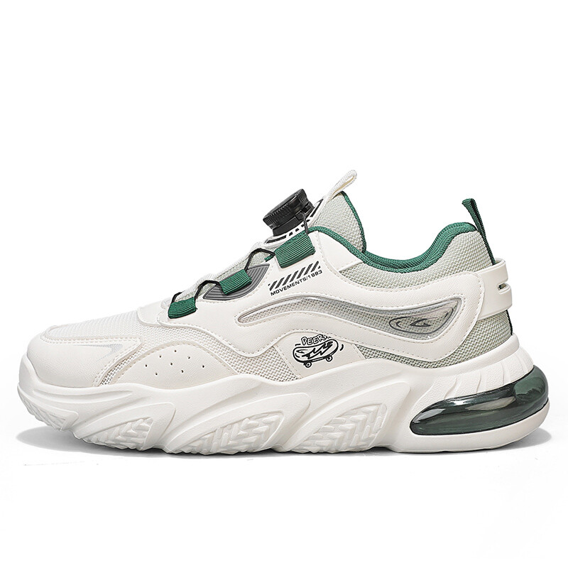 Кроссовки мужские толстые низкие Deerway, бежевый/зеленый
Кроссовки мужские толстые низкие Deerway, бежевый/зеленый