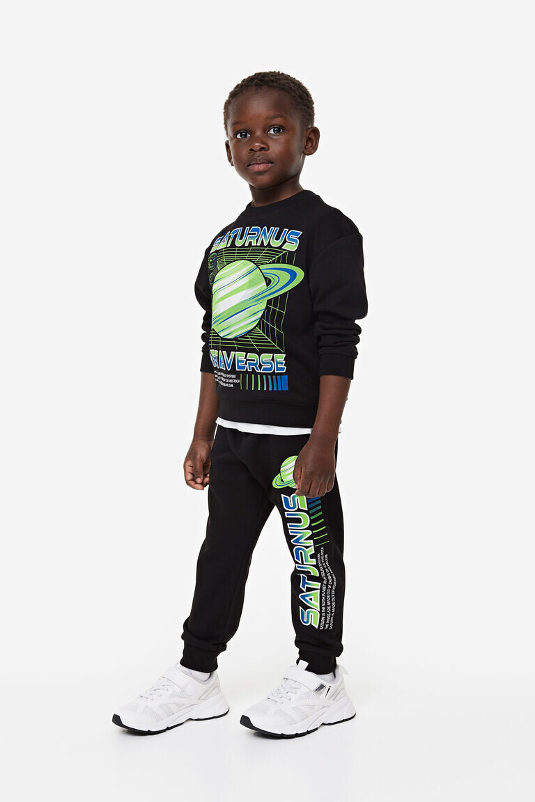 Комплект из двух толстовок H&M, черный
Комплект из двух толстовок H&M, черный