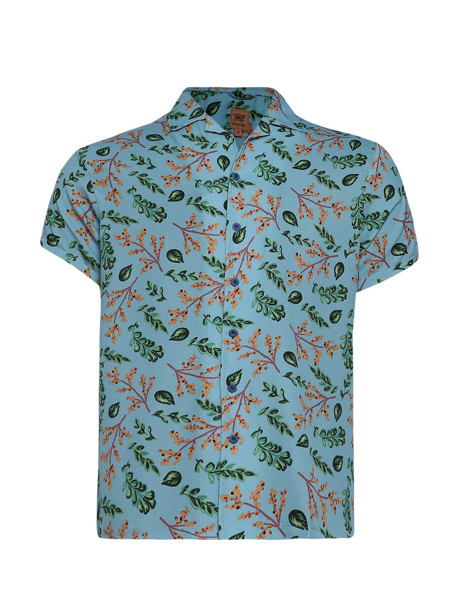 Рубашка на пуговицах классического кроя Campus Sutra Jude, синий
Рубашка на пуговицах классического кроя Campus Sutra Jude, синий