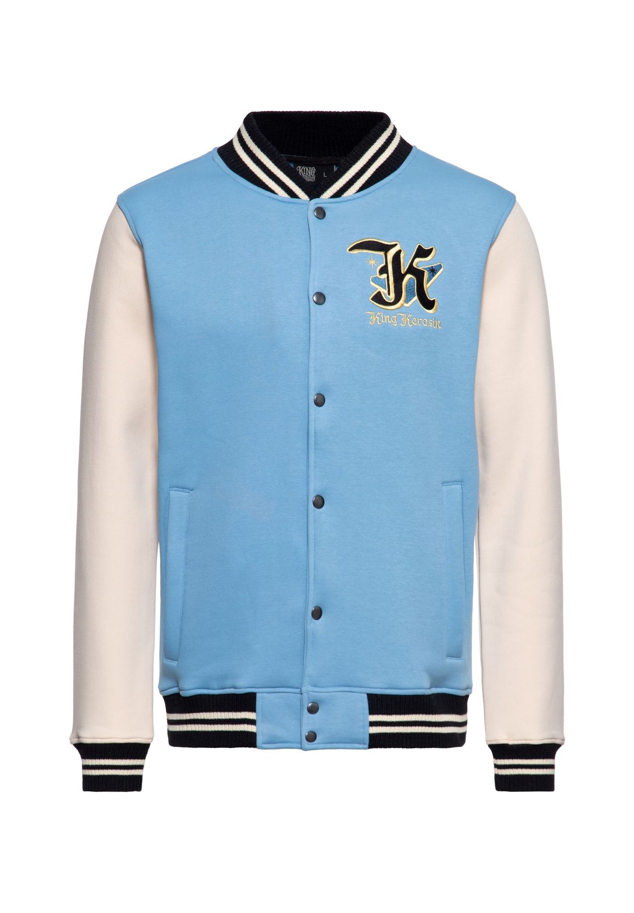Студенческая куртка в стиле 50-х годов Detroit Greaser KING KEROSIN, цвет Sky
Студенческая куртка в стиле 50-х годов Detroit Greaser KING KEROSIN, цвет Sky