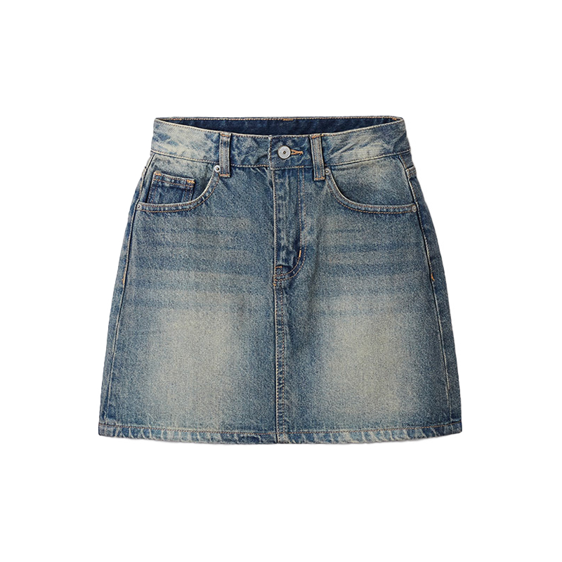 Джинсовая короткая юбка Women's SPAO, vintage indigo
Джинсовая короткая юбка Women's SPAO, vintage indigo