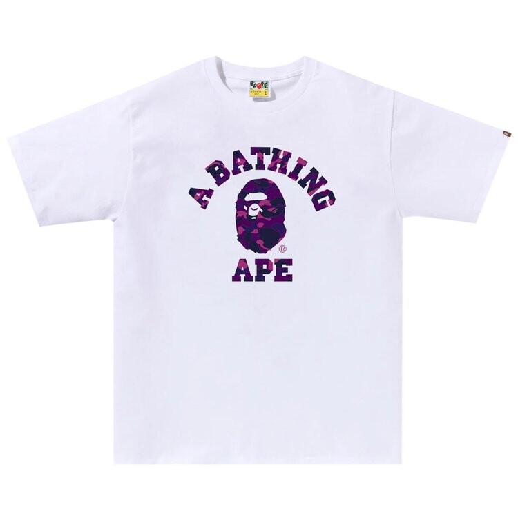 Футболка BAPE Color Camo College 'White/Purple', белый
Футболка BAPE Color Camo College 'White/Purple', белый