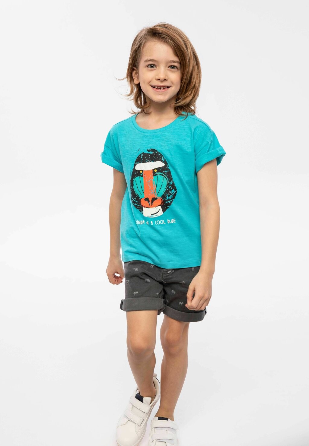 Футболка с принтом PRINTED SHORT SLEEVE MINOTI, цвет turquoise
Футболка с принтом PRINTED SHORT SLEEVE MINOTI, цвет turquoise