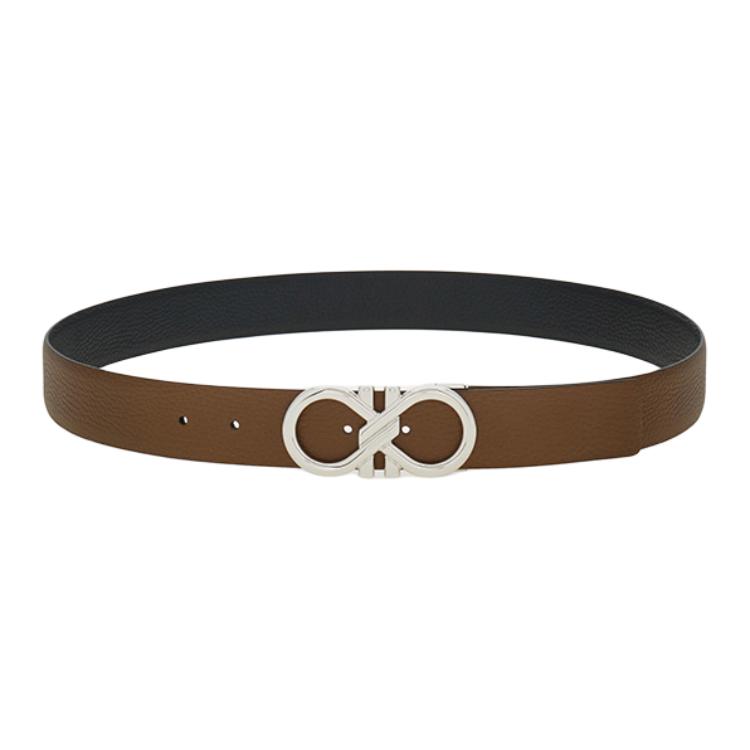 Ремень реверсивный с пряжкой Gancini Ferragamo
Ремень реверсивный с пряжкой Gancini Ferragamo