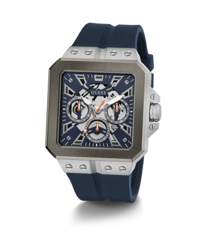 Мужские наручные часы многофункциональные часы скелетон лев синий серебро gw0637g1 Guess, мультиколор
Мужские наручные часы многофункциональные часы скелетон лев синий серебро gw0637g1 Guess, мультиколор