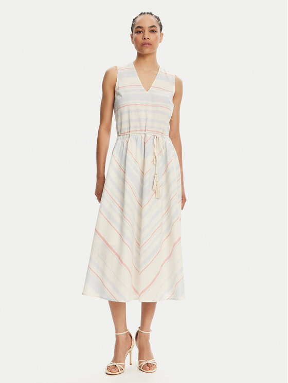 Свободного кроя летнее платье 251LM2JAA Twinset, голубой
Свободного кроя летнее платье 251LM2JAA Twinset, голубой