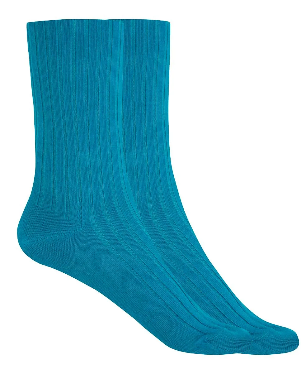 Набор из 2 пар женских носков из бамбука с резинкой, не давящей на ногу Punto Blanco, бирюзовый
Набор из 2 пар женских носков из бамбука с резинкой, не давящей на ногу Punto Blanco, бирюзовый