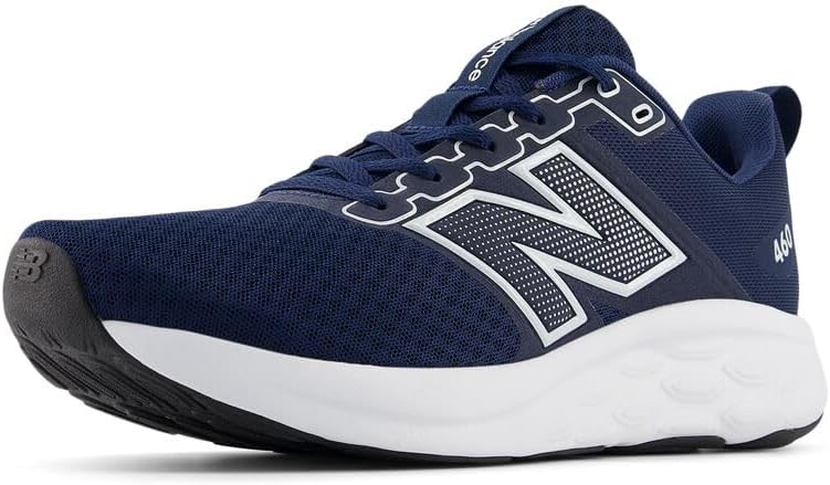 Кроссовки для бега New Balance 460 V4 для мужчин, белый/черный/синий
Кроссовки для бега New Balance 460 V4 для мужчин, белый/черный/синий