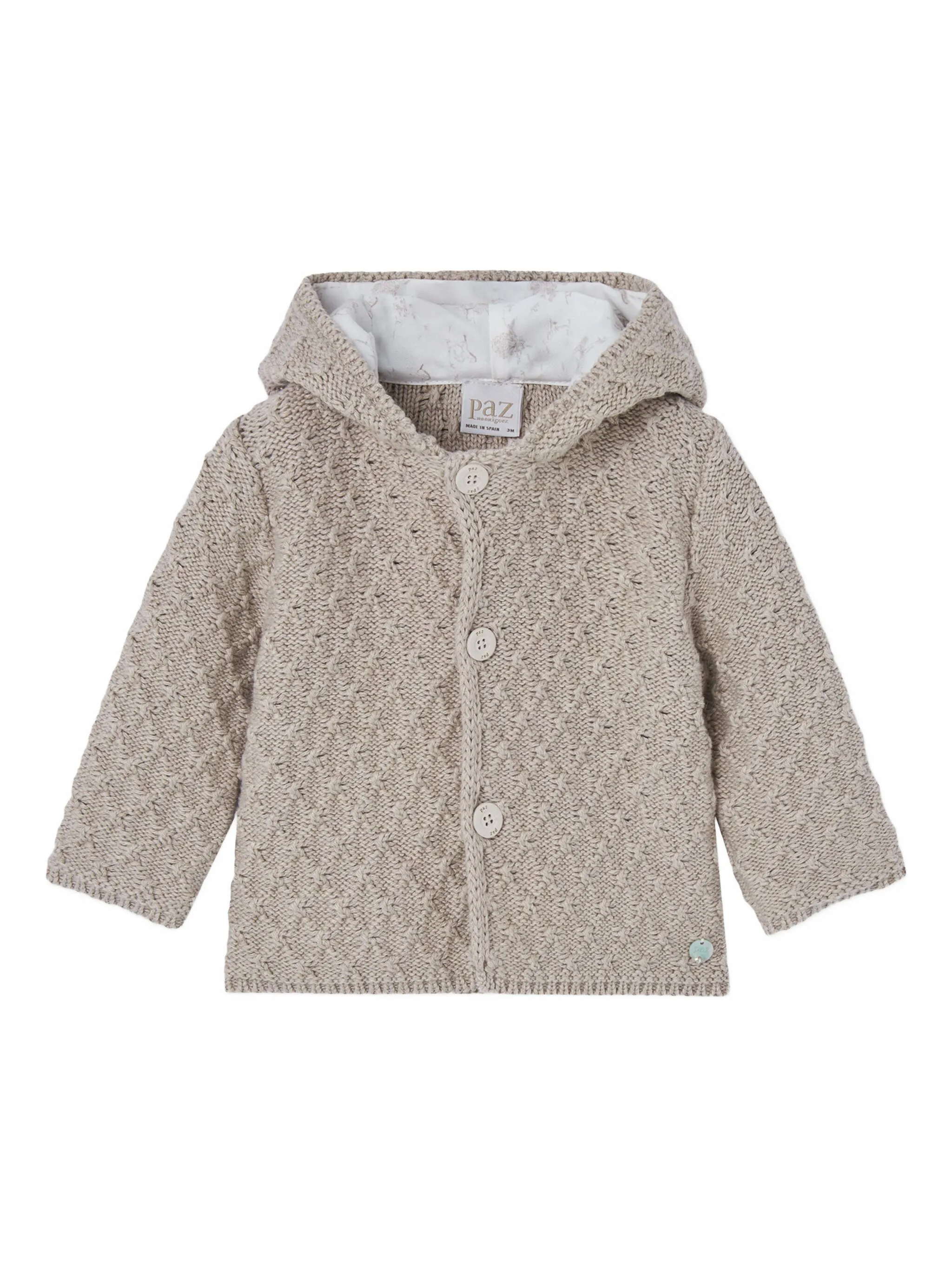 Кардиган фактурной вязки с капюшоном Paz Rodriguez, бежевый
Кардиган фактурной вязки с капюшоном Paz Rodriguez, бежевый