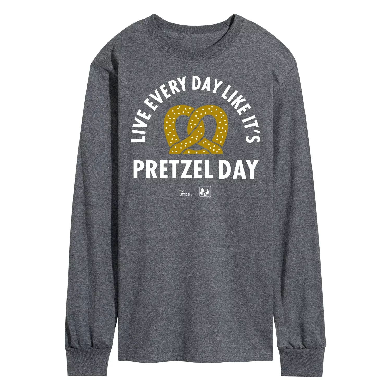 Мужская футболка с длинными рукавами The Office Pretzel Day Licensed Character
Мужская футболка с длинными рукавами The Office Pretzel Day Licensed Character