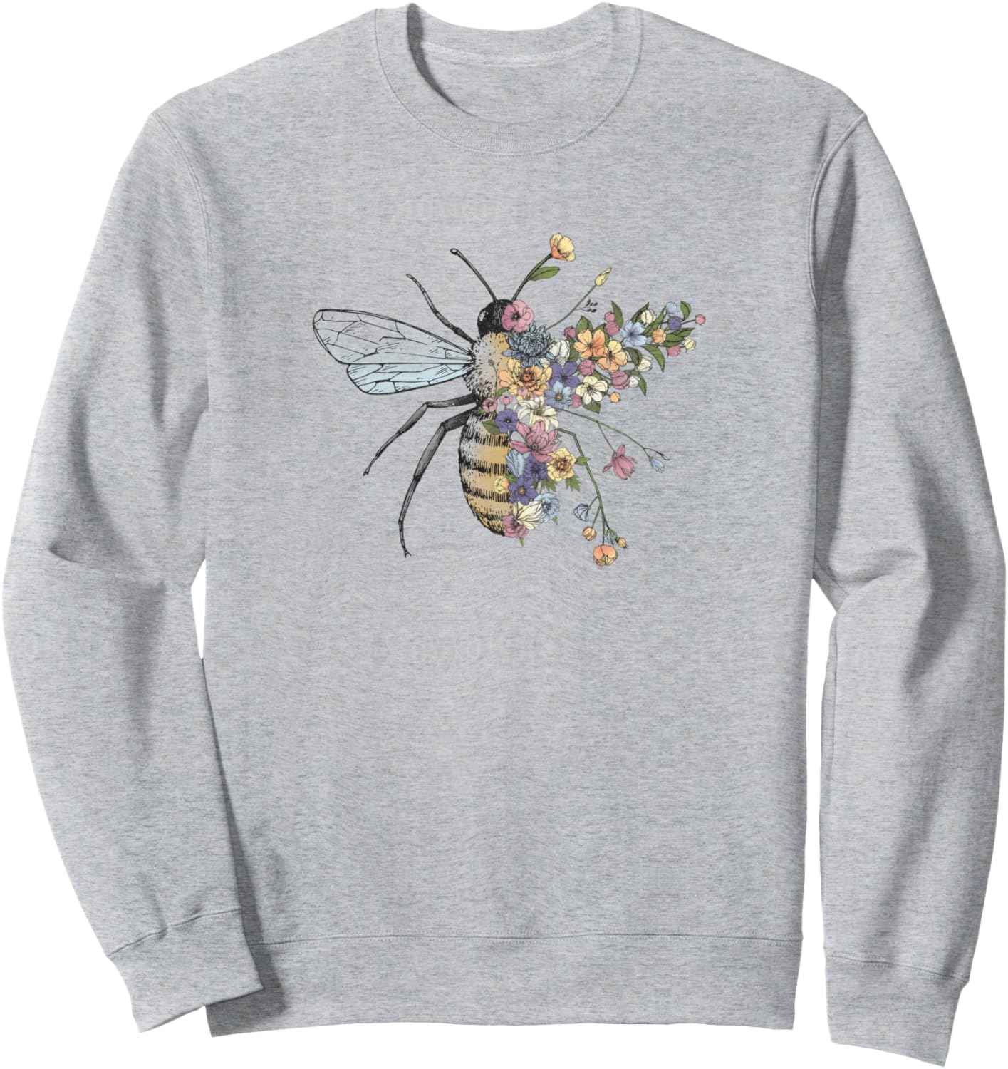 Толстовка с цветочным принтом и пчелиным рисунком Trendy Apparel, серый
Толстовка с цветочным принтом и пчелиным рисунком Trendy Apparel, серый