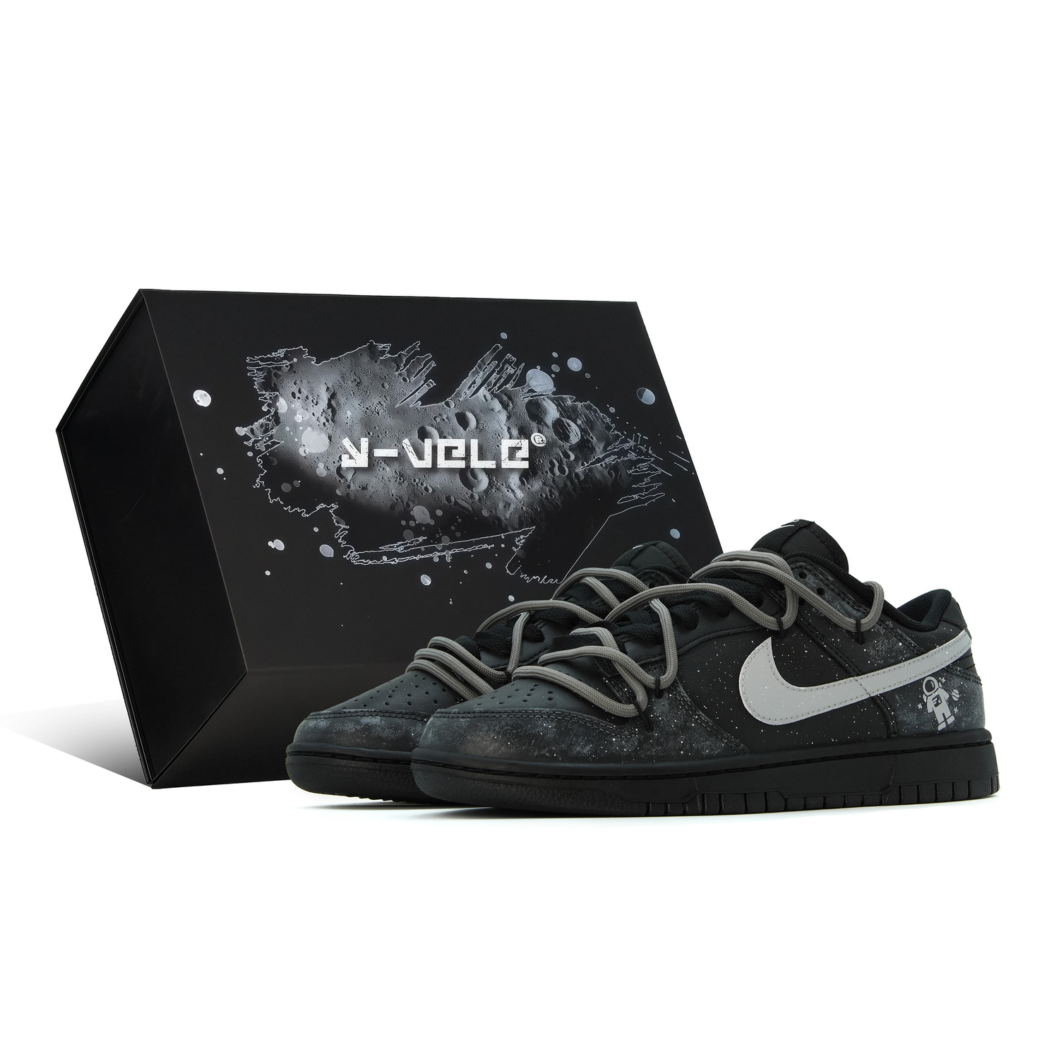 Кроссовки для скейтборда dunk y vele xingji archive, moon outer, space, urban techwear low top unisex Nike, черный
Кроссовки для скейтборда dunk y vele xingji archive, moon outer, space, urban techwear low top unisex Nike, черный