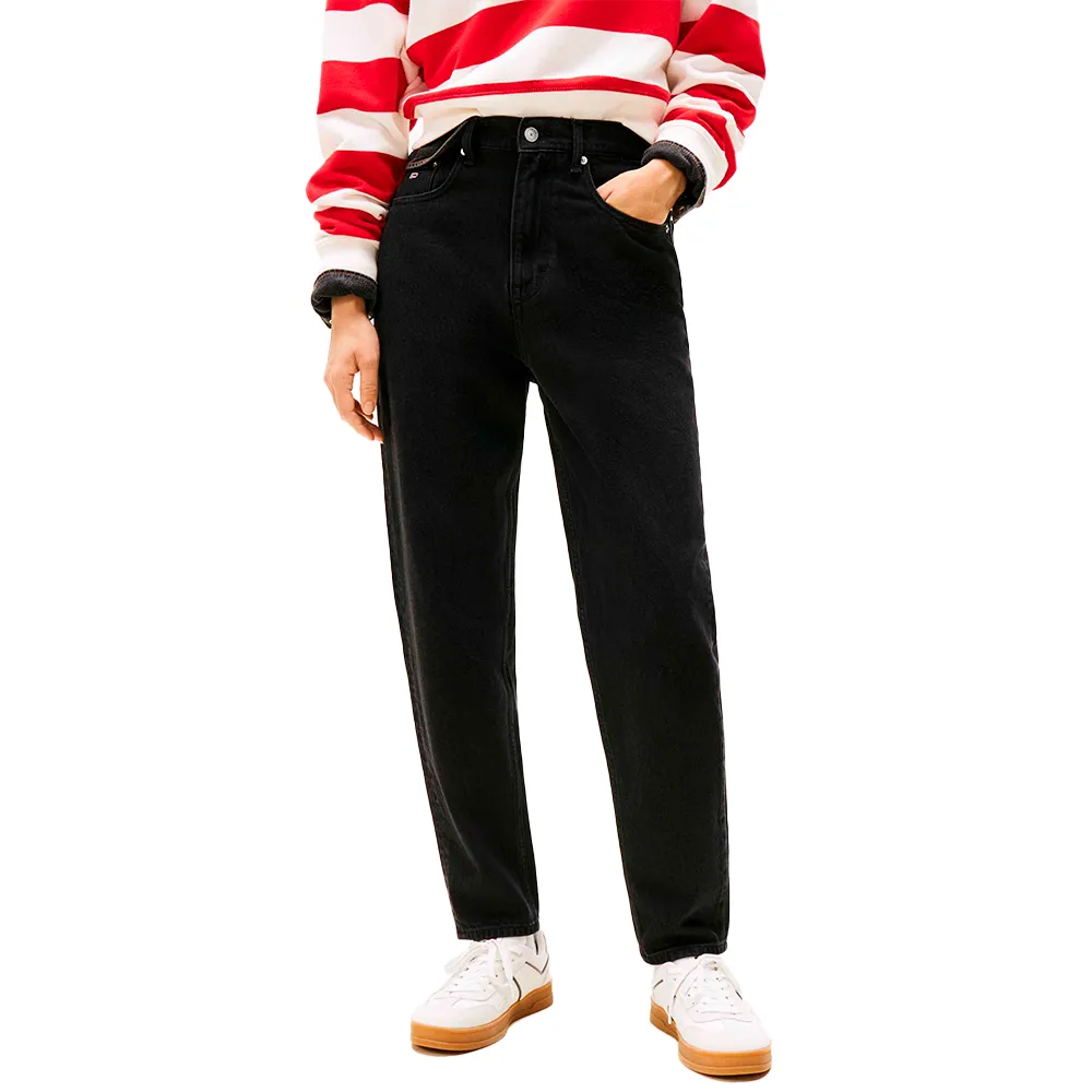 Джинсы Tommy AI4185 Mom Tapered Fit high waist, черный
Джинсы Tommy AI4185 Mom Tapered Fit high waist, черный