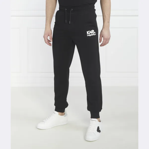 Спортивные брюки стандартного кроя Karl Lagerfeld, черный
Спортивные брюки стандартного кроя Karl Lagerfeld, черный
