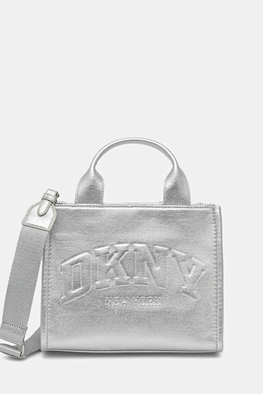 Хлопковая сумка DKNY, серебряный
Хлопковая сумка DKNY, серебряный
