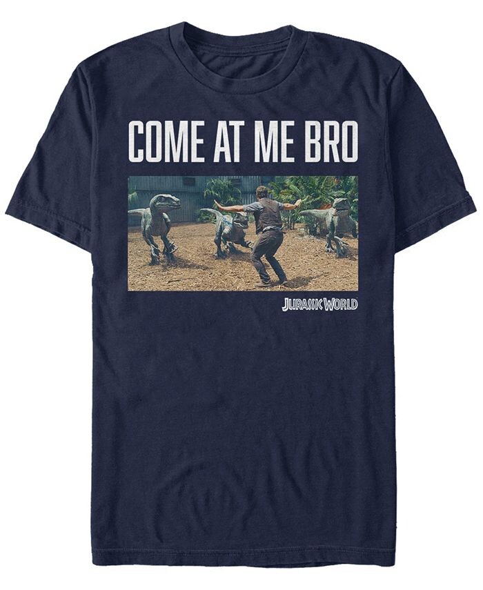 Мужская футболка с коротким рукавом Jurassic World Come At Me Bro Fifth Sun, синий
Мужская футболка с коротким рукавом Jurassic World Come At Me Bro Fifth Sun, синий