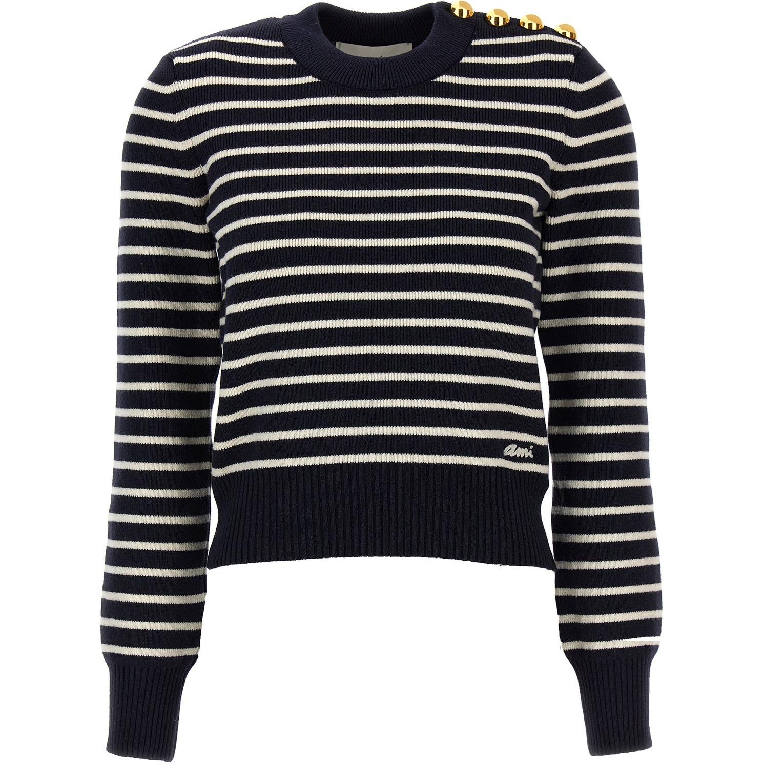 Футболка с аппликацией в виде пуговиц AMIPARIS, черная
Футболка с аппликацией в виде пуговиц AMIPARIS, черная