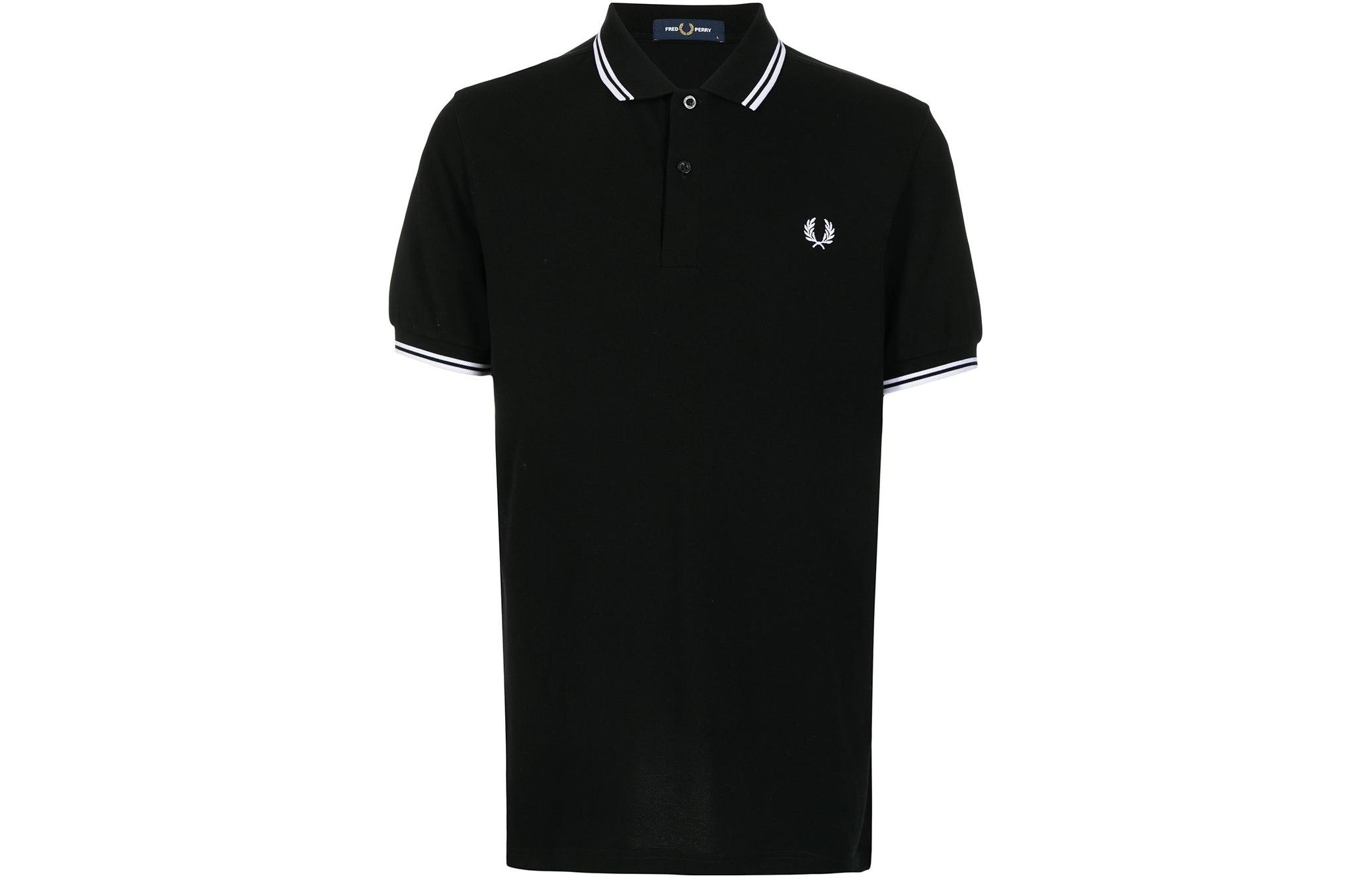 Поло с вышитым логотипом FRED PERRY, черный
Поло с вышитым логотипом FRED PERRY, черный