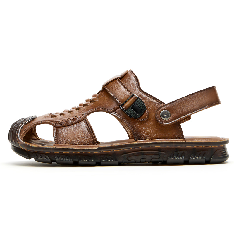 Mulinsen Мужские пляжные сандалии коричневые, цвет Brown
Mulinsen Мужские пляжные сандалии коричневые, цвет Brown